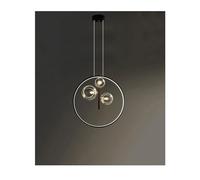 Lámpara Colgante de Estilo escandinavo, luz LED G9, Estilo Industrial Americano, suspensión Moderna, Color, decoración del hogar, luz Colgante