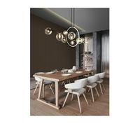 Lámpara Colgante de Estilo escandinavo, luz LED G9, Estilo Industrial Americano, suspensión Moderna, Color, decoración del hogar, luz Colgante