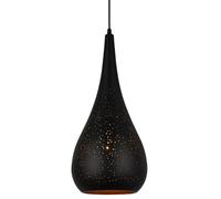 Lámpara Colgante de Estilo Industrial nórdico, Base E27, Pantalla de Hierro Personalizada, Ideal para Decorar dormitorios, comedores y pasillos.