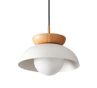 Lámpara Colgante de Estilo Industrial Retro, Base E14 de un Solo Cabezal, lámpara Colgante de Metal con Personalidad Creativa, iluminación Decorativa para Estudio, librería y ofici