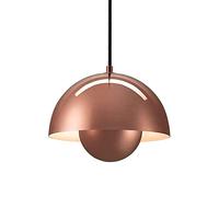 Lámpara Colgante de Estilo nórdico con Forma Circular Creativa, Pantalla metálica, Ajustable, Casquillo E27, Ideal para Cocina, Comedor o Sala de Estar.