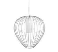 Lámpara Colgante de Exterior Cell, Ø57, Blanco Brillante