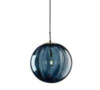 Lámpara Colgante de Globo, lámpara Colgante con Pantalla de Vidrio, lámpara de araña de Hierro con Base E27, lámpara Colgante pequeña de un Solo Cabezal con Altura Ajustable, lámpara Colgante par