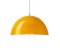 Lámpara colgante de hierro Macaron, pantalla de metal de color con acabado aceitado, iluminación decorativa industrial para pasillo, base E26/E27, ideal para cocina, dormitorio y comedor.