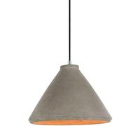 Lámpara colgante de hormigón industrial con pantalla de cemento rural E27 Lámpara colgante de techo semiempotrada de 1 luz Conjunto ajustable Luminaria Restaurante Cafe Balcón Iluminación beautiful