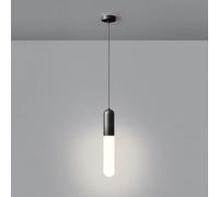Lámpara Colgante de latón posmoderno, lámpara LED Regulable, lámpara Minimalista para Dormitorio (un Color)