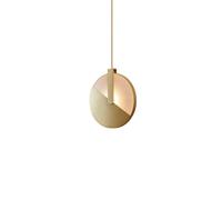 Lámpara Colgante de Lujo Italiana para habitación, Moderna y Creativa, de Acero Inoxidable, con LED, de Cristal, para Escalera, Estudio, Dormitorio, Biblioteca, recepción de Hotel, Villa, Ilumina