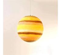 Lámpara Colgante de Luna de 20 cm, lámpara de Techo con diseño de Planeta Tierra, iluminación nórdica Creativa para Dormitorio, Cocina, Oficina, Bar, cafetería, con suspensión de Sol, Venus, Júpi