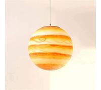 Lámpara Colgante de Luna de 20 cm, lámpara de Techo con diseño de Planeta Tierra, iluminación nórdica Creativa para Dormitorio, Cocina, Oficina, Bar, cafetería, con suspensión de Sol, Venus, Júpi