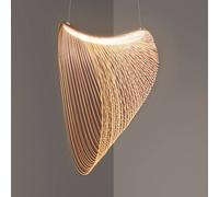 Lámpara colgante de madera LED Illan de Luceplan, atenuable, Ø 100 cm