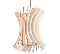 Lámpara colgante de madera Oriana