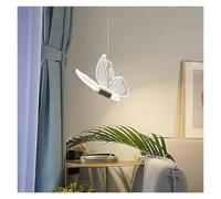 Lámpara Colgante De Mariposa LED Creativa, Lámpara De Techo, Lámpara Colgante LED Moderna, Lámpara Colgante De Acrílico De Lujo, Lámpara De Araña De Mariposa, Accesorios De Iluminación(D,Single)
