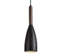 Lámpara Colgante de mármol de Estilo Industrial nórdico con Personalidad Creativa, Base E27, lámpara Colgante de un Solo Cabezal, Ideal para Decorar Salas de Estar, dormitorios y c
