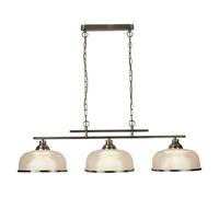 Lámpara Colgante De Mesa B: 99 Cm En Latón Antiguo Lámpara De Billar