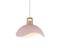 Lámpara Colgante de Metal Creativa con Forma de pétalo, con Rosca E27, de un Solo Cabezal, Ideal para Techo, Ideal para Decorar Salas de Estar, dormitorios y pasillos.