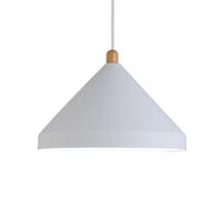 Lámpara Colgante de Metal Creativa de Minimalista nórdico, luminaria de Techo empotrada, con Personalidad, Ideal para Estudio, Restaurante, Cocina (Oscura)