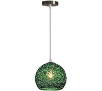 Lámpara Colgante de Metal de Color Chaner Moderna, lámpara Colgante Industrial de Globo, lámpara Colgante de Alambre de Aluminio Moderna nórdica, lámpara Colgante, Accesorio de iluminación para Sala