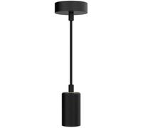 Lámpara colgante de Segula Alix Wave 2m Negro 4260512911348