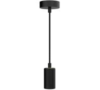 Lámpara colgante de Segula Alix Wave 3m Negro 4260512911355
