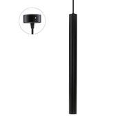 Lámpara Colgante De Techo Chloe Slim Delgada Negra Máx. 25W GU10 MR11 Ajustable