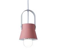 Lámpara colgante de techo colorida y sencilla, moderna, de macarrón, de hierro forjado nórdico, para comedor, dormitorio, mesita de noche, barra, ventana, candelabro, dispositivo de iluminación de sus