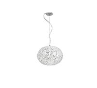 Lámpara colgante de techo LED para restaurante, estilo farol de tierra, estilo posmoderno, de un solo cabezal, de lujo, con forma de bola, para decoración de ropa, cafeterías y bares, luminaria empot