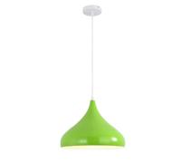 Lámpara Colgante de Techo Moderna Y Colorida de Metal para Isla de Cocina Luz de Techo para Mesa de Comedor Lámparas Colgantes Retro Araña Rústica Nórdica (Verde 125 Pulgadas)