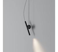 Lámpara Colgante de Tubo Largo LED Regulable posmoderno Resistente de fábrica, lámpara Colgante Moderna de Mediados de Siglo, lámpara Colgante Lineal para Isla de Cocina, lámpara b