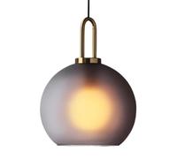 Lámpara Colgante de Vidrio de Estilo nórdico, Solo Cabezal, lámpara Colgante de Techo con Rosca E27, lámpara Colgante Decorativa para Dormitorio y Come