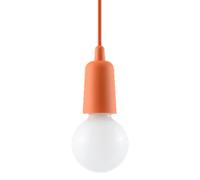 Lámpara colgante Diego 1 naranja