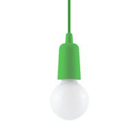 Lámpara colgante Diego 1 verde