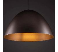 Lampara colgante Domos grande Cuero