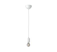 Lámpara colgante DORI blanco mate + lámpara LED 370lm blanco extra cálido
