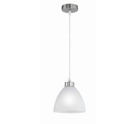 Lámpara Colgante E27 Ø20Cm En Níquel Moderna Para Techo Interior Cocina