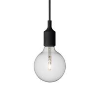 Lámpara colgante E27 Negro