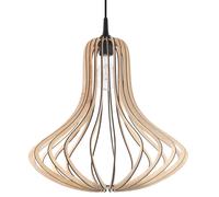 Lámpara colgante Elza de madera