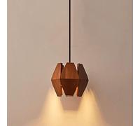 Lámpara Colgante Estilo Japonés Wabi Sabi para Comedor, Estilo Rústico, Estilo Nórdico, con Diseño Floral, para Cocina,Lámpara Retro para Mesa de Comedor, Dormitorio, Sala de Estar, Bar./a/22 cm X 25