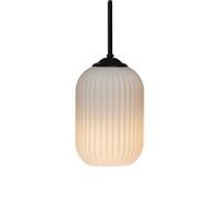 Dyberg LARSEN Lámpara colgante de cristal Riflet, Ø 14 cm