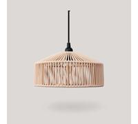 Lámpara Colgante Exterior E27 IP54 D: 30 Cm Redonda Pantalla Colgante Jardín