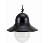 Lámpara Colgante Exterior Rústica Negra Ø27cm Aluminio E27 IP44