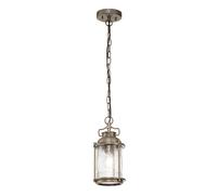Lámpara Colgante Exterior Vintage B: 15,4 Cm IP44 En Bronce E27 Terraza Entrada