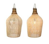 LAMPARA COLGANTE FIBRAS NATURALES E27/ 220240V