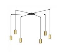 Lámpara colgante finder oro (6 luces) marca wonderlamp