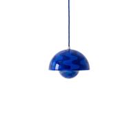 &Tradition Lámpara colgante FlowerPot VP1 Cobalt blue-Twilight blue