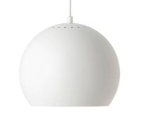 Lámpara colgante FRANDSEN Ball, Ø 25 cm, blanco mate