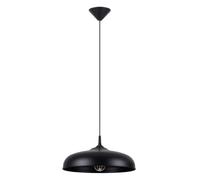 Sollux Lighting Gina lámpara colgante 1x15 W negro SL.1330