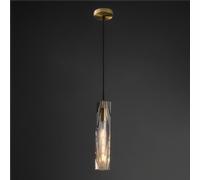 Lámpara colgante Gold Finish Crystal Kitchen Island Pendant Light, Base Modern Brass Ceiling Hanging Lamp For Living Room Bedroom Hallway Restaurant Bar Hotel Entrance