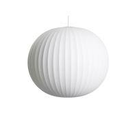 Lámpara Colgante Grande con Forma de Burbuja de Nelson Ball en Color Blanco Roto