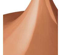 Lámpara colgante Gubi Semi, Ø 47 cm, calabaza-marrón óxido brillante