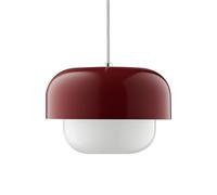 Lámpara Colgante Haipot Ø23 en Color Rojo Tierra Polvorienta/rojo Oscuro